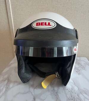 VTG Bell Mag-5 Pro Series Open Face Racing Helmet White